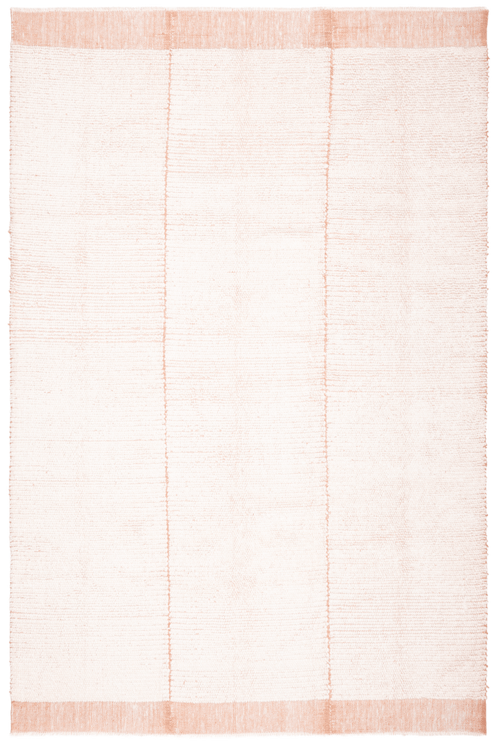 Apricot Shaggy Wool Rug