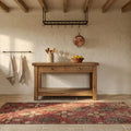 Turkish Runner Rug in a styled room