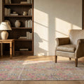 Turkish Area Rug in a styled room