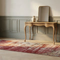 Turkish Runner Rug in a styled room