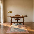 Turkish Runner Rug in a styled room