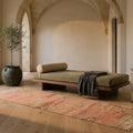 Turkish Runner Rug in a styled room