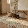 Turkish Runner Rug in a styled room