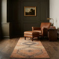 Turkish Runner Rug in a styled room