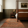 Turkish Runner Rug in a styled room