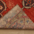 Vintage Konya Turkish Runner Rug 2x11 ft — Red Floral