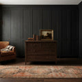Turkish Runner Rug in a styled room