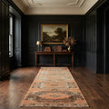 Turkish Runner Rug in a styled room