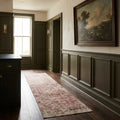 Turkish Runner Rug in a styled room