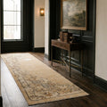 Turkish Runner Rug in a styled room