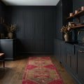 Turkish Runner Rug in a styled room