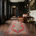 Turkish Runner Rug in a styled room