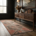 Turkish Runner Rug in a styled room