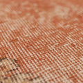 Vintage Isparta Turkish Runner Rug 2x11 ft — Pink & Beige Floral