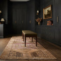 Turkish Runner Rug in a styled room
