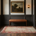 Turkish Runner Rug in a styled room