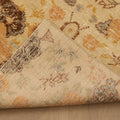 Vintage Isparta Turkish Runner Rug 2x6 ft — Beige & Brown Floral (No. 21671)