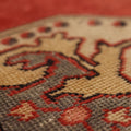 Vintage Nevşehir Turkish Runner Rug 2x8 ft — Red & Beige Floral