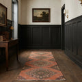 Turkish Runner Rug in a styled room