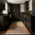 Turkish Runner Rug in a styled room