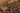 Vintage Konya Turkish Runner Rug 3x12 ft — Orange & Brown Floral (No. 23744)