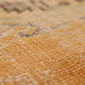Vintage Manisa Turkish Runner Rug 2x11 ft — Orange & Beige Distressed (No. 23766)
