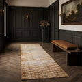 Turkish Runner Rug in a styled room