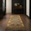 Turkish Runner Rug in a styled room