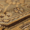 Vintage Konya Turkish Runner Rug 2x11 ft — Orange & Brown Geometric (No. 23778)