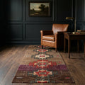 Turkish Runner Rug in a styled room