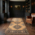 Turkish Runner Rug in a styled room