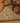 Vintage Malatya Turkish Runner Rug 2x5 ft — Orange & Brown Geometric