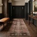 Turkish Runner Rug in a styled room