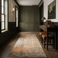 Turkish Runner Rug in a styled room