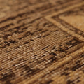 Vintage Malatya Turkish Runner Rug 2x11 ft — Beige & Brown Geometric