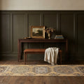 Turkish Runner Rug in a styled room