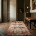 Turkish Runner Rug in a styled room