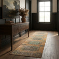 Turkish Runner Rug in a styled room