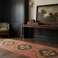 Turkish Runner Rug in a styled room