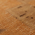 Vintage Malatya Turkish Runner Rug 3x12 ft — Orange & Brown Geometric (No. 24149)