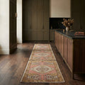 Turkish Runner Rug in a styled room
