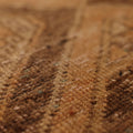 Vintage Malatya Turkish Runner Rug 2x11 ft — Orange & Brown Geometric (No. 24161)