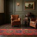 Turkish Runner Rug in a styled room