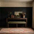 Turkish Runner Rug in a styled room