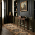 Turkish Runner Rug in a styled room