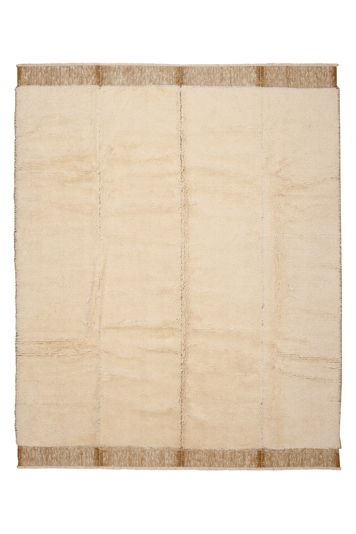 Dark Mustard High Pile Rug