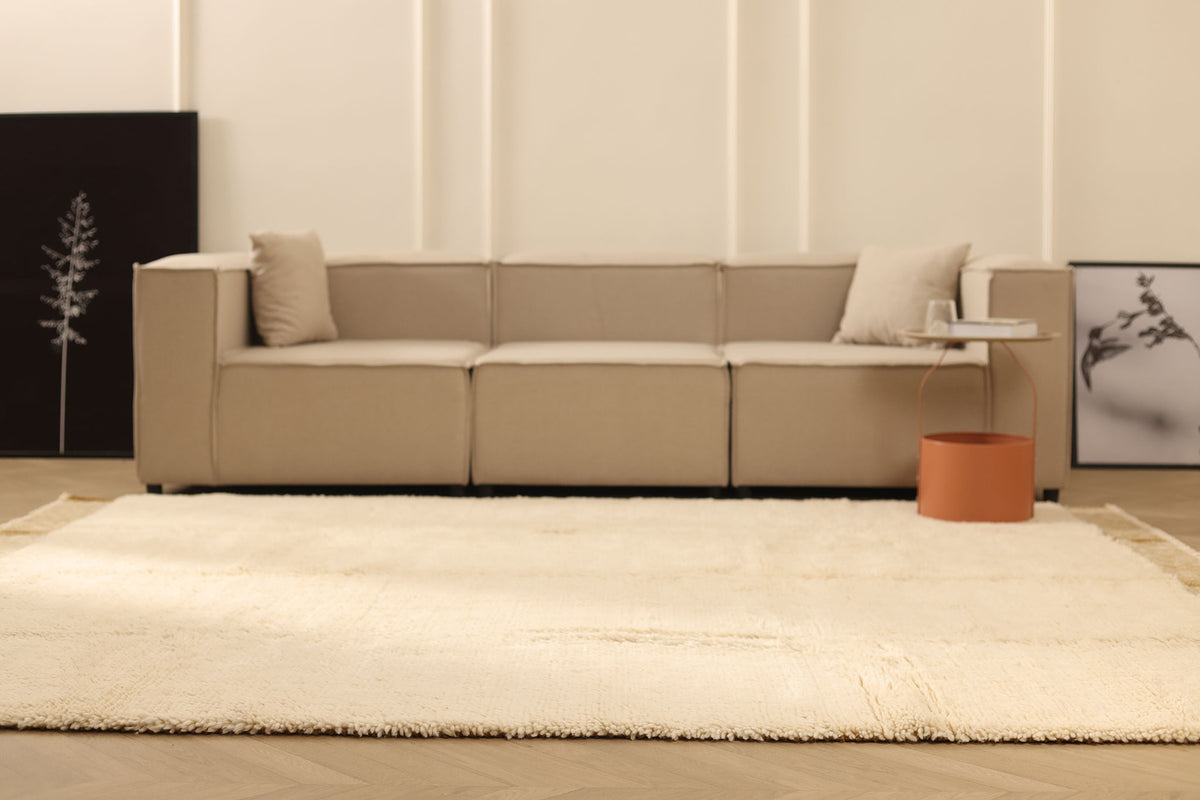 Dark Mustard High Pile Rug