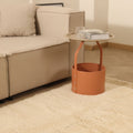 Dark Mustard High Pile Rug