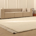 Brown High Pile Rug