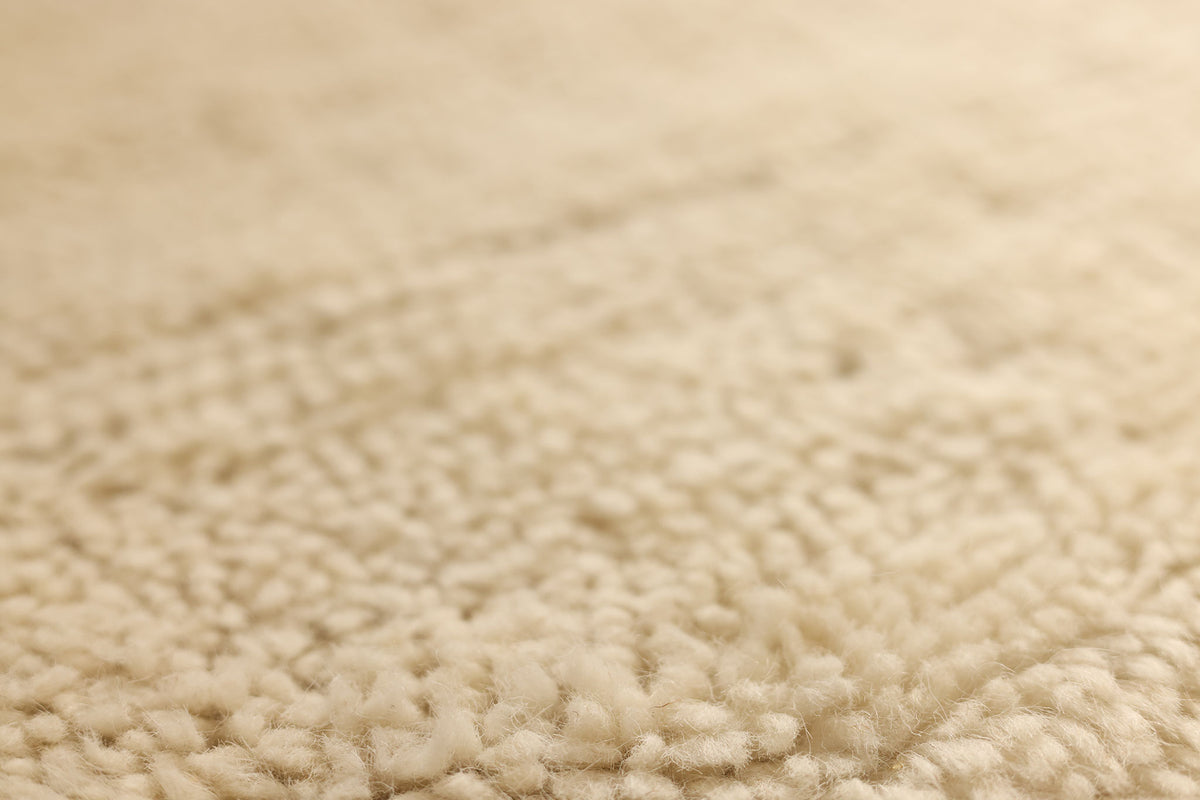 Brown High Pile Rug